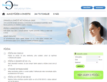 Tablet Screenshot of banking-online.cz